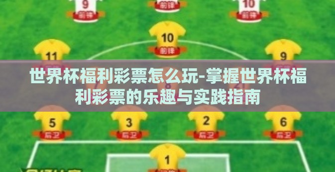 世界杯福利彩票怎么玩-掌握世界杯福利彩票的乐趣与实践指南