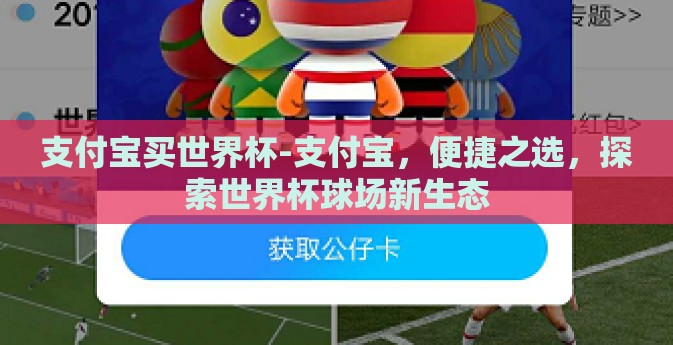 支付宝买世界杯-支付宝，便捷之选，探索世界杯球场新生态