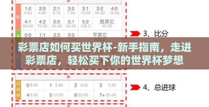 彩票店如何买世界杯-新手指南，走进彩票店，轻松买下你的世界杯梦想