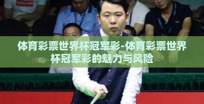 体育彩票世界杯冠军彩-体育彩票世界杯冠军彩的魅力与风险